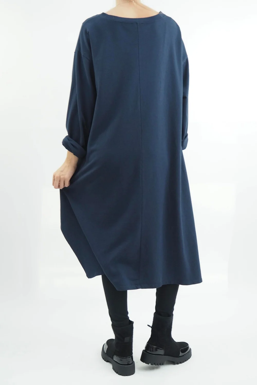 Made In Italy Tokyo Tie Dress Midnight 5 Made In Italy Tokyo Tie Dress Midnight - Image 3