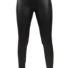 Made In Italy Pesca Leather Look Legging Black