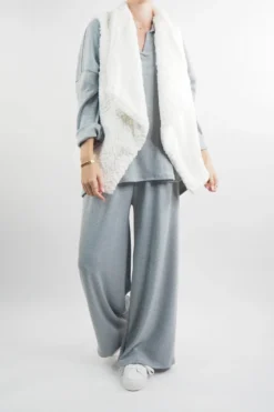 Laundry B Chalet Gilet Ecru