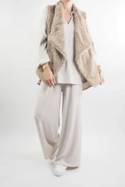 Laundry B Chalet Gilet Latte