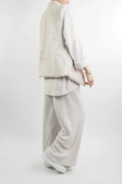 Laundry B Chalet Gilet Stone -VogueCurve Store laundry b chalet gilet stone 3.jpg