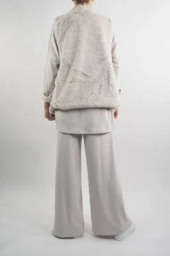 Laundry B Chalet Gilet Stone -VogueCurve Store laundry b chalet gilet stone 4.jpg