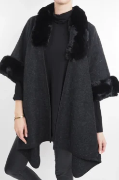 Laundry B Chalet Verbier Jacket Black -VogueCurve Store laundry b chalet verbier jacket black5.jpg