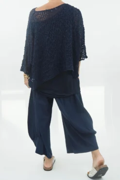 Laundry B Remi Cloud Knit Navy -VogueCurve Store laundry b cloud knit navy03.jpg