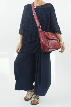 Laundry B Remi Cloud Knit Navy -VogueCurve Store laundry b cloud knit navy04.jpg