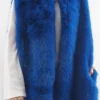 Laundry B Courchevel Faux Fur Gilet Sapphire -VogueCurve Store laundry b courchevel faux fur gilet sapphire10.jpg