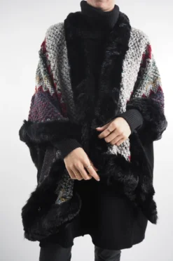 Laundry B Luxe Colorado Cape Black -VogueCurve Store laundry b luxe colorado cape black 4.jpg