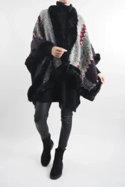 Laundry B Luxe Colorado Cape Black -VogueCurve Store laundry b luxe colorado cape black 5.jpg