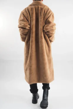 Laundry B Mara Teddy Coat Camel -VogueCurve Store laundry b mara teddy coat camel2003.jpg