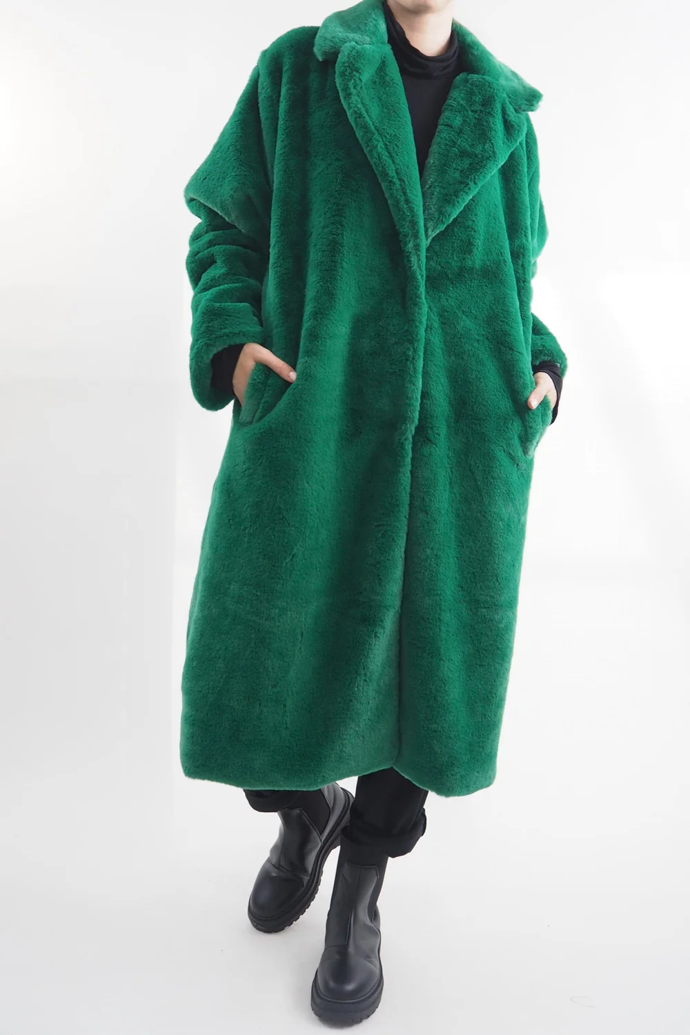 Laundry B Mara Teddy Coat Emerald 7 Laundry B Mara Teddy Coat Emerald - Image 5