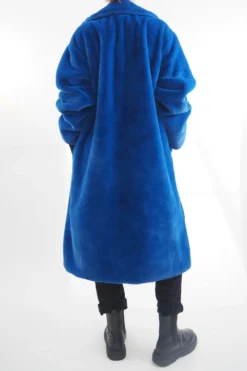 Laundry B Mara Teddy Coat Sapphire -VogueCurve Store laundry b mara teddy coat sapphire203.jpg