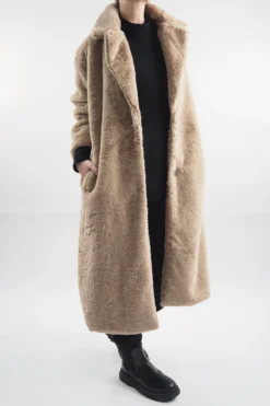 Laundry B Mara Teddy Coat Stone 9 Laundry B Mara Teddy Coat Stone -VogueCurve Store laundry b mara teddy coat stone203.jpg