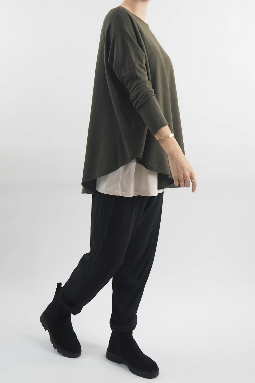 Laundry B Scoopy Knit Top Bonsai 4 Laundry B Scoopy Knit Top Bonsai - Image 2