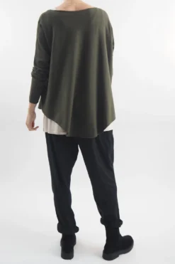 Laundry B Scoopy Knit Top Bonsai 8 Laundry B Scoopy Knit Top Bonsai -VogueCurve Store laundry b scoopy knit bonsai203.jpg