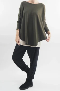 Laundry B Scoopy Knit Top Bonsai 9 Laundry B Scoopy Knit Top Bonsai -VogueCurve Store laundry b scoopy knit bonsai204.jpg