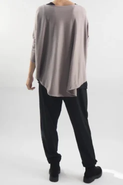 Laundry B Scoopy Knit Top Mushroom 8 Laundry B Scoopy Knit Top Mushroom -VogueCurve Store laundry b scoopy knit mushroom202.jpg