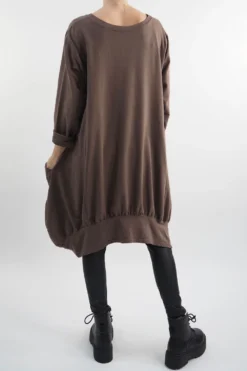 Made In Italy Apres Dip Side Bubble Tunic Truffle 8 Made In Italy Apres Dip Side Bubble Tunic Truffle -VogueCurve Store made in italy apres dip side bubble tunic truffle203.jpg
