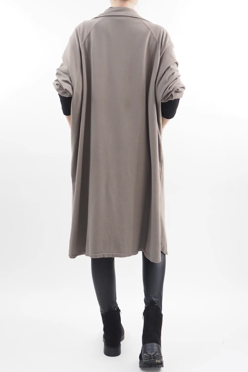 Made In Italy Apres Longline Relaxed Blazer Earth 7 Made In Italy Apres Longline Relaxed Blazer Earth - Image 5