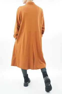 Made In Italy Apres Morning Jacket Saffron -VogueCurve Store made in italy apres morning jacket saffron03.jpg