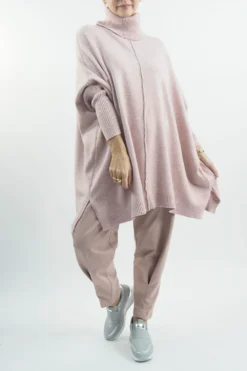 Made In Italy Apres Skinny Dart Jogger Antique Rose -VogueCurve Store made in italy apres skinny dart jogger antique rose05.jpg