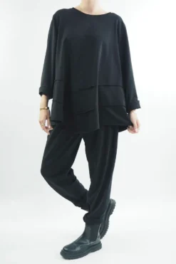 Made In Italy Apres Skinny Dart Jogger Black -VogueCurve Store made in italy apres skinny dart jogger black05.jpg