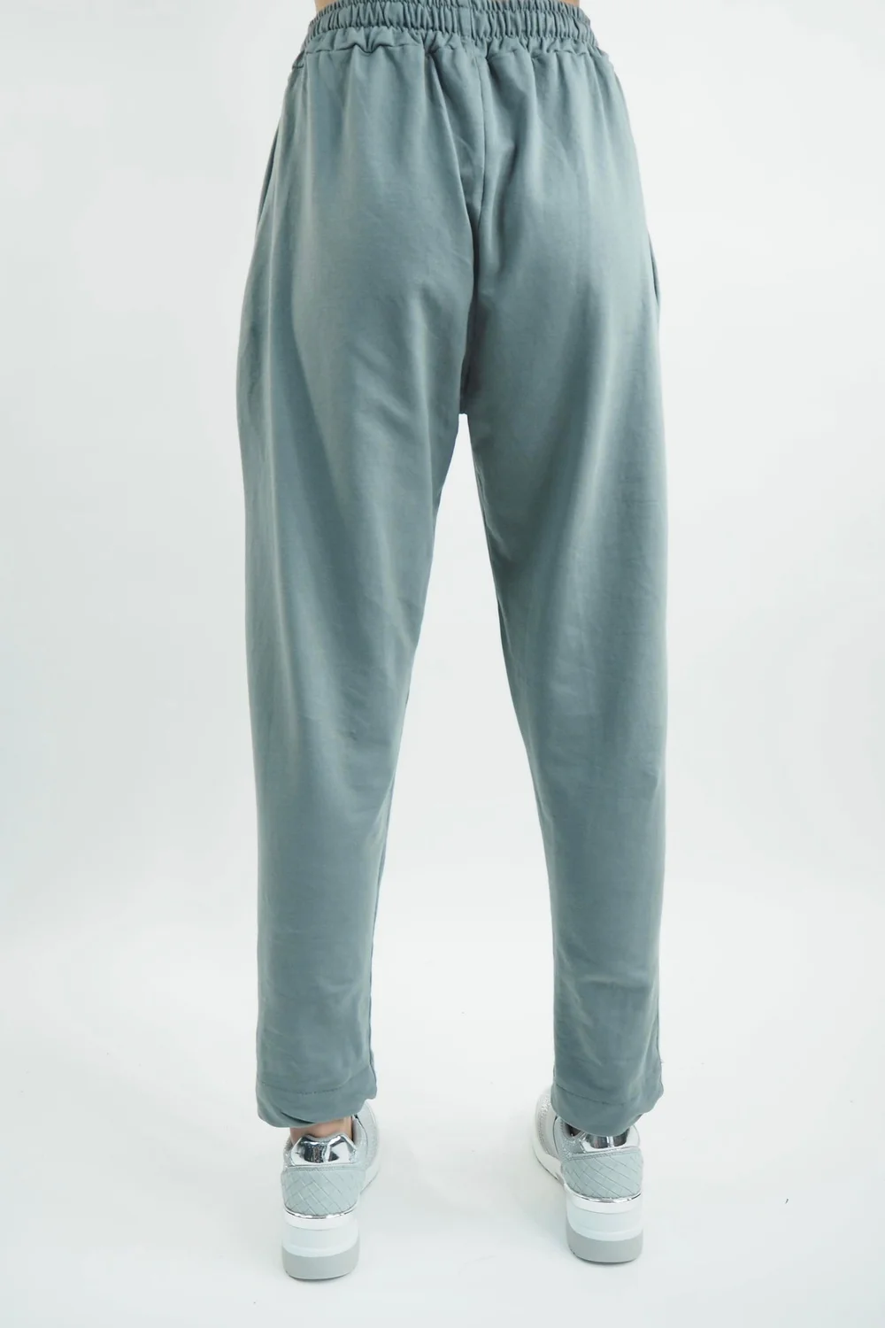 Made In Italy Apres Skinny Dart Jogger Steel 5 Made In Italy Apres Skinny Dart Jogger Steel - Image 3