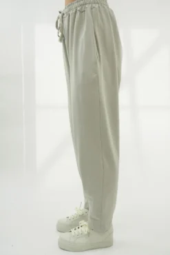 Made In Italy Apres Skinny Dart Jogger Stone -VogueCurve Store made in italy apres skinny dart jogger stone02.jpg