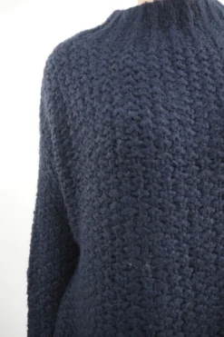 Made In Italy Arlo Basket Knit Top Ink -VogueCurve Store made in italy arlo basket knit top ink05.jpg