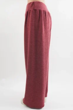 Made In Italy Belgravia Pull On Stretch Wide Leg Trouser Cranberry Marl 9 Made In Italy Belgravia Pull On Stretch Wide Leg Trouser Cranberry Marl -VogueCurve Store made in italy belgravia pull on stretch wide leg trouser cranberry marl1.jpg