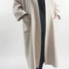 Made In Italy Belgravia Relaxed Coat Stone -VogueCurve Store made in italy belgravia relaxed coat ecru201.jpg