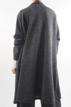 Made In Italy Belgravia Stretch Duster Jacket Charcoal Marl 9 Made In Italy Belgravia Stretch Duster Jacket Charcoal Marl -VogueCurve Store made in italy belgravia stretch duster jacket charcoal marl 3.jpg