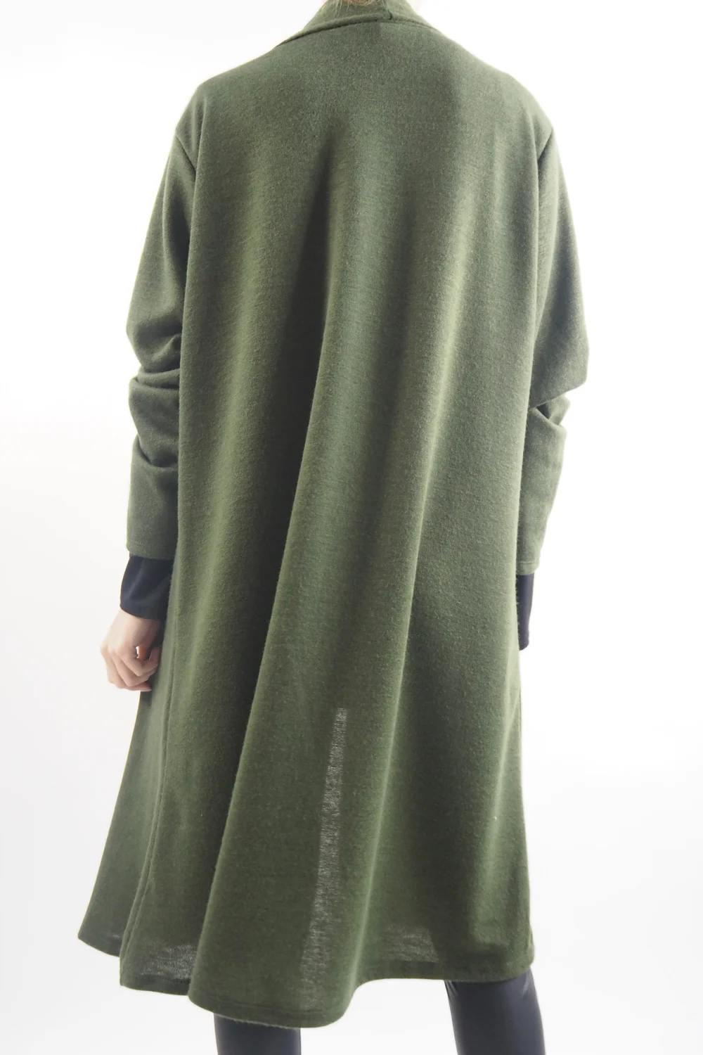 Made In Italy Belgravia Stretch Duster Jacket Olive / 5 Made In Italy Belgravia Stretch Duster Jacket Olive / - Image 3
