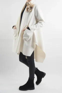 Made In Italy Belgravia Waterfall Swing Jacket Ecru 7 Made In Italy Belgravia Waterfall Swing Jacket Ecru -VogueCurve Store made in italy belgravia waterfall swing jacket ecru 2.jpg