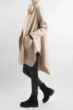 Made In Italy Belgravia Waterfall Swing Jacket Stone -VogueCurve Store made in italy belgravia waterfall swing jacket stone 2.jpg