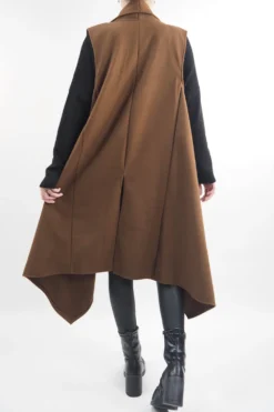 Made In Italy Belgravia Weekend Gilet Dark Chestnut -VogueCurve Store made in italy belgravia weekend gilet chestnut 4.jpg