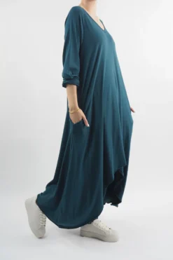 Made In Italy Bodhi Archie Dress Dark Lagoon -VogueCurve Store made in italy bodhi archie dress dark lagoon 2.jpg