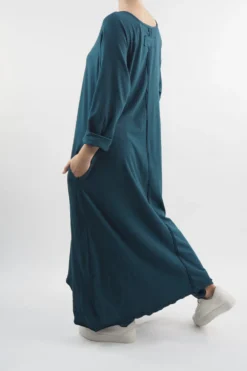 Made In Italy Bodhi Archie Dress Dark Lagoon -VogueCurve Store made in italy bodhi archie dress dark lagoon 3.jpg