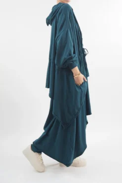 Made In Italy Bodhi Goody Hoodie Dark Lagoon -VogueCurve Store made in italy bodhi goody hoodie dark lagoon 2.jpg