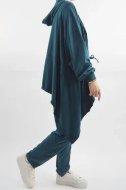 Made In Italy Bodhi Goody Hoodie Dark Lagoon -VogueCurve Store made in italy bodhi goody hoodie dark lagoon202.jpg