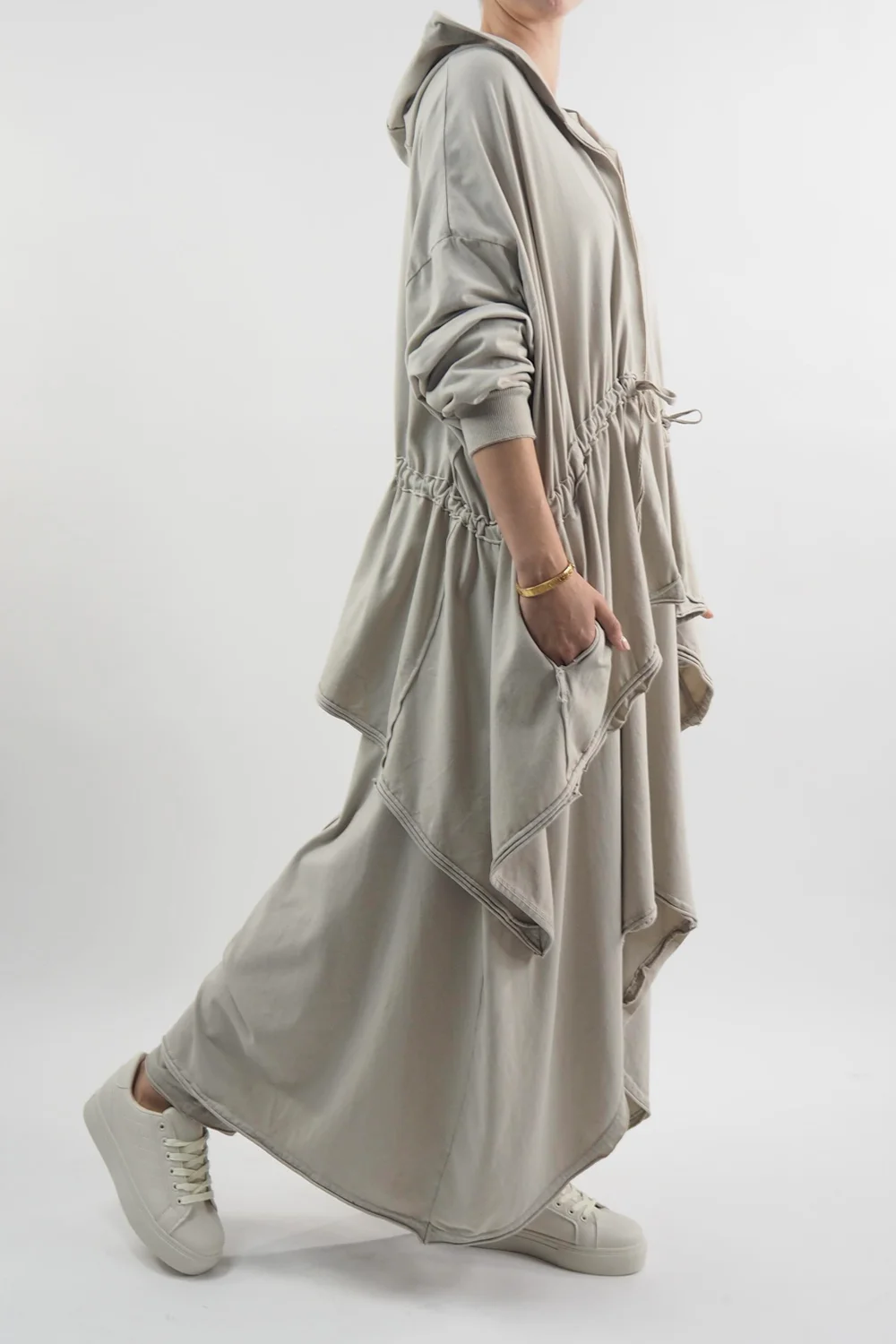 Made In Italy Bodhi Goody Hoodie Stone 5 Made In Italy Bodhi Goody Hoodie Stone - Image 3