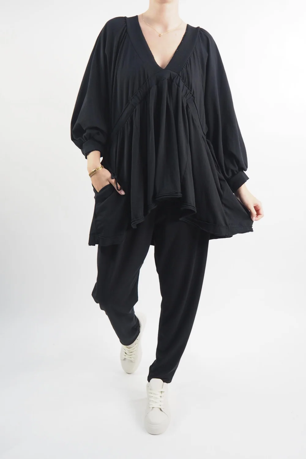 Made In Italy Bodhi Rock The Smock Black 3 Made In Italy Bodhi Rock The Smock Black