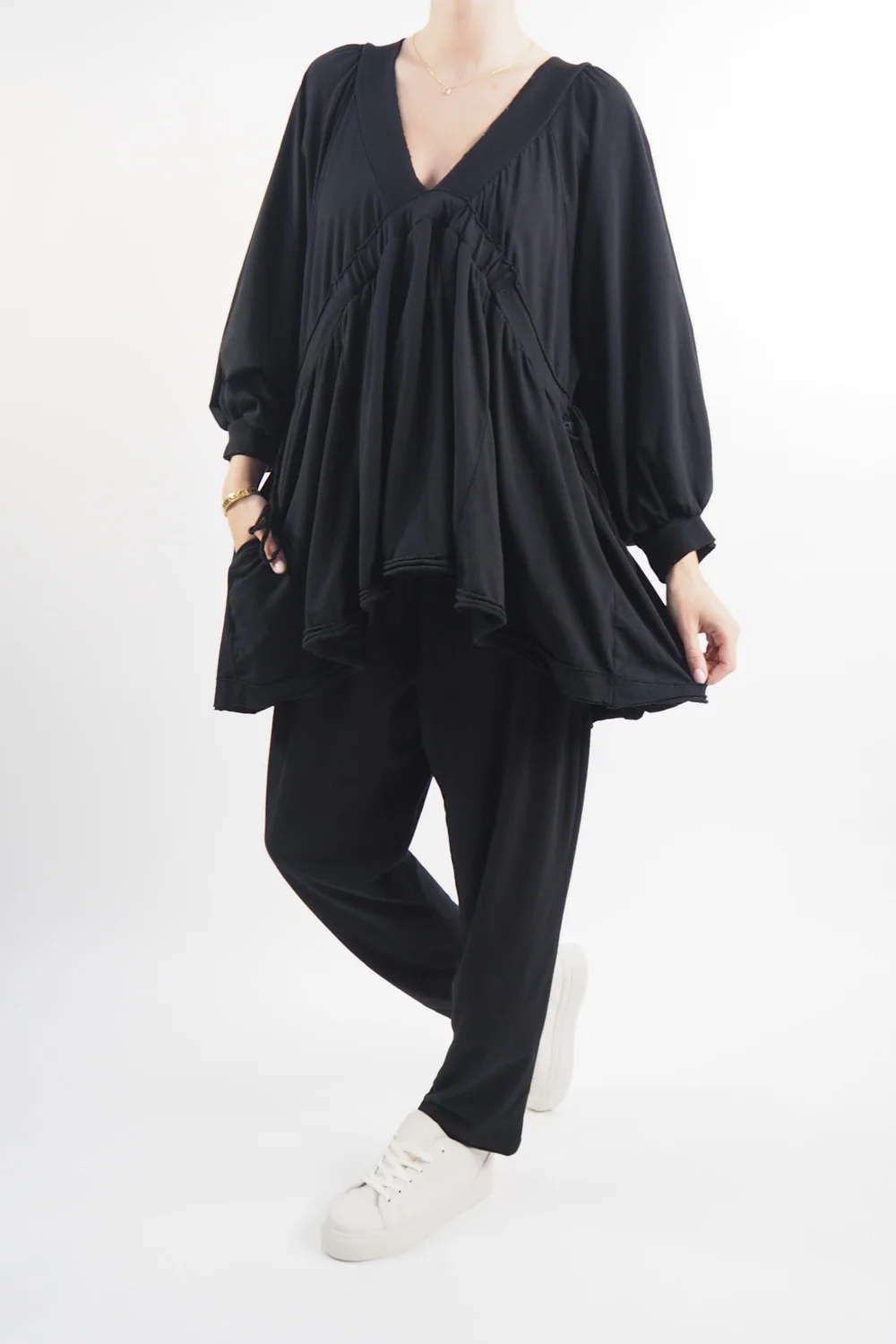 Made In Italy Bodhi Rock The Smock Black 5 Made In Italy Bodhi Rock The Smock Black - Image 3