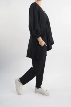 Made In Italy Bodhi Rock The Smock Black 12 Made In Italy Bodhi Rock The Smock Black -VogueCurve Store made in italy bodhi rock the smock black 3.jpg