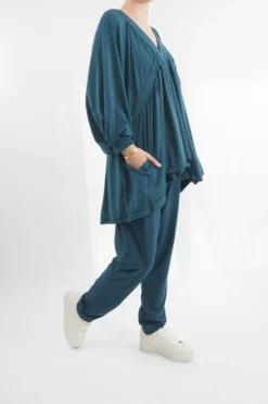 Made In Italy Bodhi Rock The Smock Dark Lagoon -VogueCurve Store made in italy bodhi rock the smock dark lagoon 3.jpg