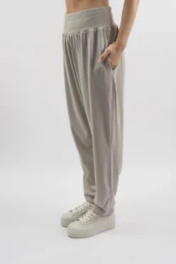 Made In Italy Bodhi Slim Leg Pant Stone -VogueCurve Store made in italy bodhi slim leg pant stone 2.jpg