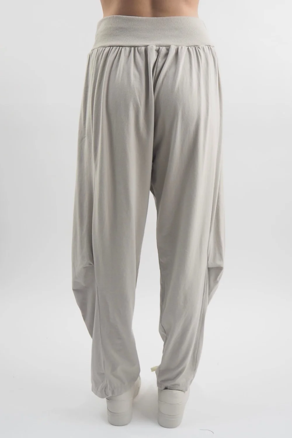 Made In Italy Bodhi Tuck Cocoon Pant Stone 5 Made In Italy Bodhi Tuck Cocoon Pant Stone - Image 3