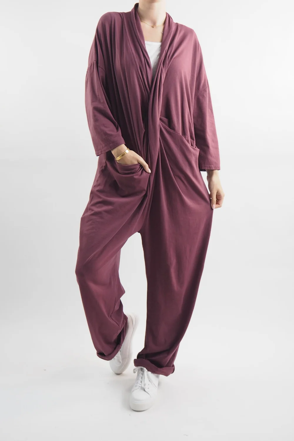 Made In Italy Bodhi Twist Jumpsuit Mulberry 3 Made In Italy Bodhi Twist Jumpsuit Mulberry