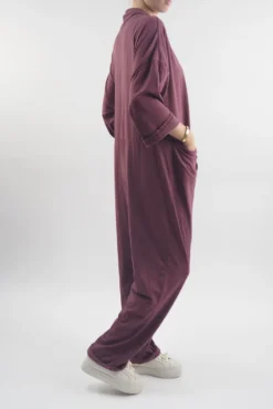 Made In Italy Bodhi Twist Jumpsuit Mulberry 9 Made In Italy Bodhi Twist Jumpsuit Mulberry -VogueCurve Store made in italy bodhi twist jumpsuit mulberry02.jpg