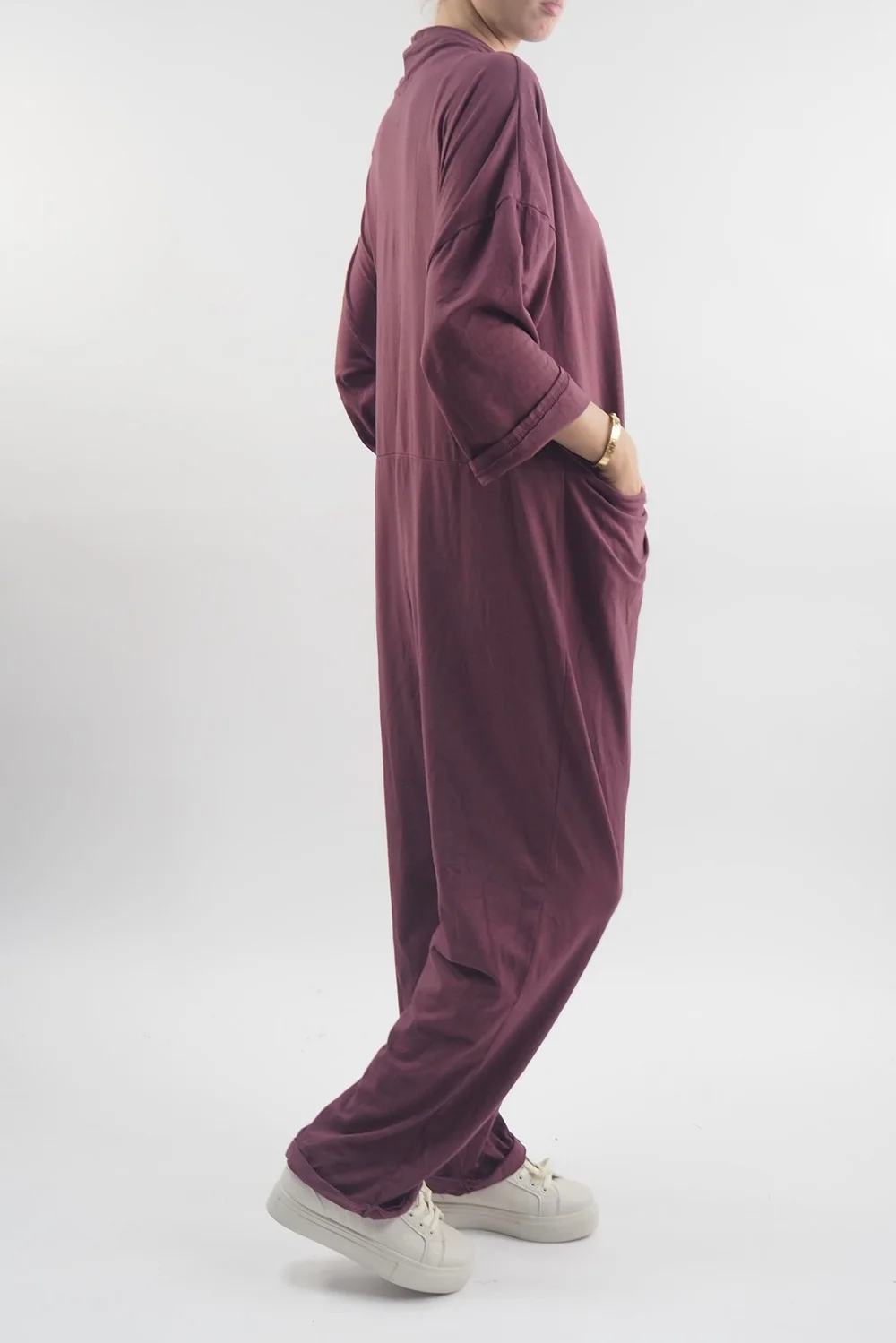 Made In Italy Bodhi Twist Jumpsuit Mulberry 5 Made In Italy Bodhi Twist Jumpsuit Mulberry - Image 3