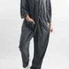 Made In Italy Bodhi Twist Jumpsuit Shadow Grey
